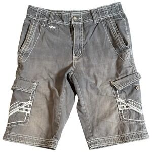 BKE Buckle Men's‎ Standard Fit Shorts 27x24 Granite Cotton/Polyester Skater Surf